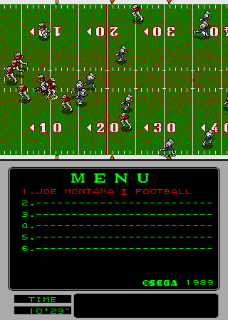 Joe Montana II: Sports Talk Football (Mega-Tech) Screenshot 1